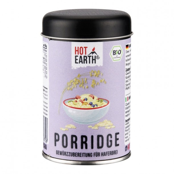 Plaisir Porridge | bio | mélange d'épices | HOT EARTH