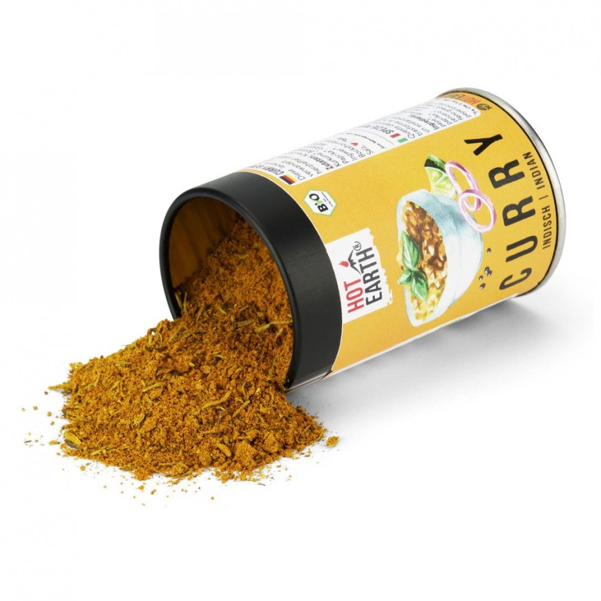 HOT EARTH curry, indien | bio | Mélange d'épices | HOT EARTH