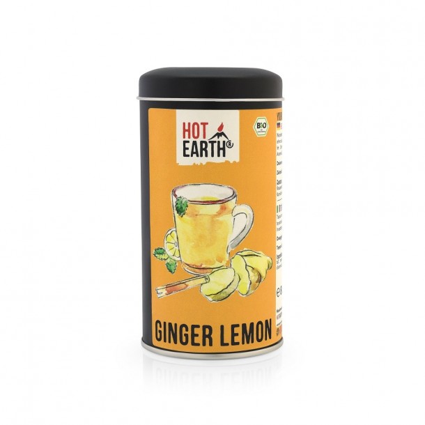 Thé au gingembre et au citron | bio | feuilles libres | HOT EARTH