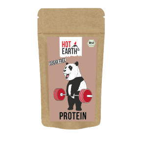HOT EARTH Vegan Protein, Raw Cacao | organic | HOT EARTH