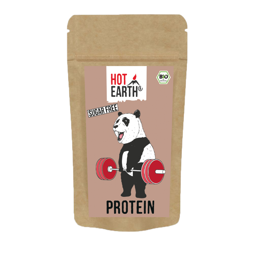 HOT EARTH Vegan Protein, Raw Cacao | organic | HOT EARTH
