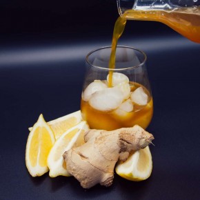HOT EARTH Ginger-Lemon Tea | organic | loose leaves | HOT EARTH