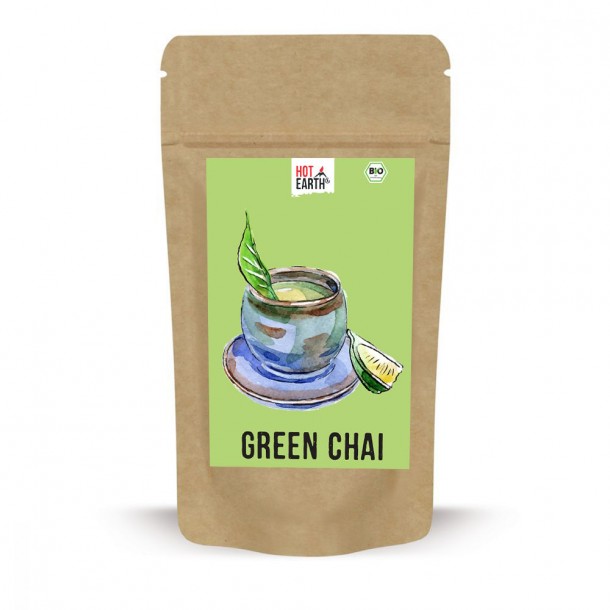Green Chai | organic | Greentea Latte | HOT EARTH