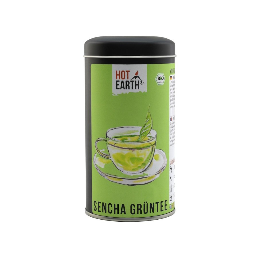Tè verde Sencha | biologico | foglie sfuse | HOT EARTH