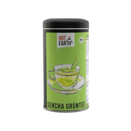 Thé vert Sencha | bio | feuilles libres | HOT EARTH