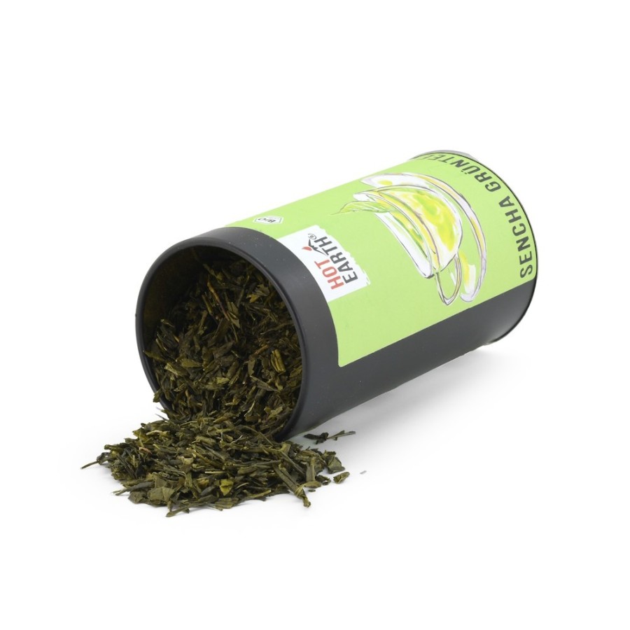 Thé vert Sencha | bio | feuilles libres | HOT EARTH