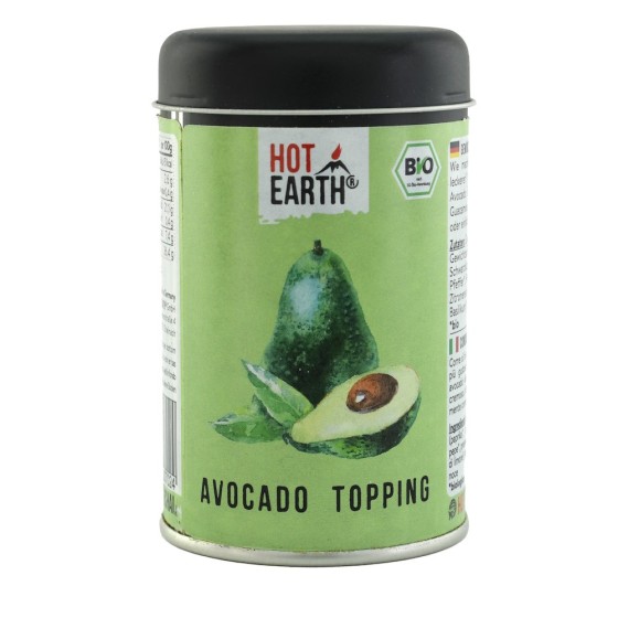 HOT EARTH garniture à l'avocat | bio | Mélange d'épices | HOT EARTH