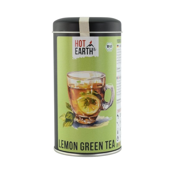 Thé vert au citron | bio | feuilles libres | HOT EARTH